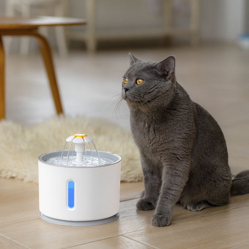 DjurDrömmen™ - Portabel Kattfontän Håll Din Katt Hydrerad Dagligen!